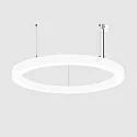 Pendelarmatuur Ø 115.5CM CCT Switch, direct, UGR < 19, multipower, ring vorm IP40, wit 