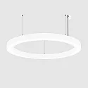 Pendelarmatuur Ø 133.5CM DALI aanstuurbaar, CCT Switch, direct, UGR < 19, ring vorm IP40, wit dimbaar
