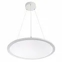 Pendelarmatuur Ø 60cm direct / indirect, microprismatisch IP20, wit dimbaar