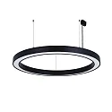 Pendelarmatuur Ø 98CM CCT Switch, direct / indirect, UGR < 19, multipower, ring vorm IP40, zwart 
