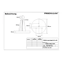 Pendelarmatuur PLRZN7590A.15083 direct / indirect, schakelbaar IP40, wit 