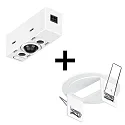 presence detector built-in version, white