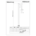 Frisch-Licht toebehoren Touwophanging MICROPAL®, UGR<19 / DIRECT mechanisch, wit