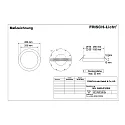 Downlight SDL2452A.2183DA rond, DALI aanstuurbaar IP40, wit dimbaar