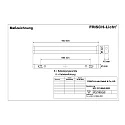 Frisch-Licht Spiegelarmatuur SPL121460A.2083 medium, schakelbaar IP40, wit 
