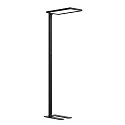 Staande lamp MICROPAL®, UGR<16 met sensor, direct / indirect, programmeerbaar, met aanraakdimmer IP20, zwart dimbaar