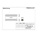 Frisch-Licht Armatuur voor vochtige ruimten WNL119466PC.1384 klein, 3-polig, slagvast IP66, grijs 