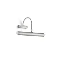Schilderijverlichting GRIT-30 kantelbaar E14 IP20, nikkel mat dimbaar