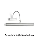 Schilderijverlichting GRIT-40 kantelbaar E14 IP20, messing gepolijst dimbaar