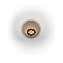Knapstein wall luminaire MEGGI round IP20, bronze, black dimmable