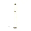 Staande lamp WEGA-S up / down, draaibaar, roteerbaar, bedienbaar met Gebaren IP20, brons dimbaar