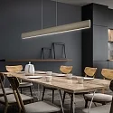 Pendant luminaire RUNA-92, effect bronze