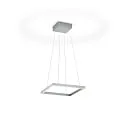 Pendelarmatuur NIKA-40 up / down, hoekig, instelbaar, bedienbaar met Gebaren IP20, nikkel mat dimbaar