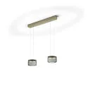 Pendelarmatuur SIDRA-2 up / down, instelbaar, bedienbaar met Gebaren IP20, brons dimbaar