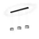 Pendelarmatuur SIDRA-3 up / down, instelbaar, bedienbaar met Gebaren IP20, zwart dimbaar
