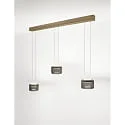 Pendelarmatuur SIDRA-3 up / down, instelbaar, bedienbaar met Gebaren IP20, brons dimbaar