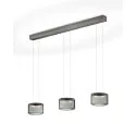 Pendelarmatuur SIDRA-3 up / down, instelbaar, bedienbaar met Gebaren IP20, antraciet dimbaar
