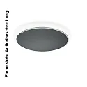 Plafondarmatuur ASTRA-C-60 rond, Casambi IP20, zand, zwart dimbaar