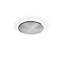 ceiling luminaire ASTRA-C-40 round, Casambi IP20, nickel matt, black dimmable