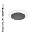 Plafondarmatuur ASTRA-C-40 rond, Casambi IP20, metallic brons, zwart dimbaar