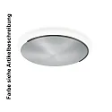 ceiling luminaire ASTRA-60 round IP20, nickel matt dimmable