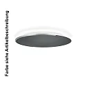 Knapstein ceiling luminaire ASTRA-40 round IP20, sand coloured, black dimmable