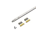 Pluggable LED rod LED Power-Stick S, without dark zones, CRi>95, 30cm, 12 LED, 4.0W 3000K 120°