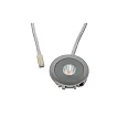Inbouwarmatuur IP20, rvs, mat, gesatineerd dimbaar 2,2W 150lm 3000K breitstrahlend 40-80° breitstrahlend 40-80° CRI 90-100