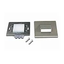 recessed luminaire WALL I DOWN down, with sensor IP20, stainless steel  1,8W 90lm 3000K 120° 120° CRI 80