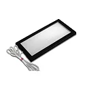 Onderbouwarmatuur DYNAMIC LED SKY plat, Tunable White IP20, opaal, zwart dimbaar 6W 255lm 2700-5000K CRI 90-100 21cm