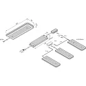 Hera Onderbouwarmatuur IP20, aluminium, mat