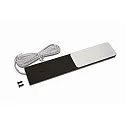 Onderbouwarmatuur S-PAD F plat, met stekker IP20, zwart dimbaar 3W 270lm 4000K 115° 115° CRI >90 20cm