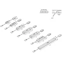 Hera Elektronische transformator LED 24/80W 12-voudig, wit