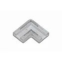 Hoekverbinder CORNER CLIP 90° - FOR 8MM LED STRIPS, transparant