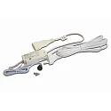 Bewegingsmelder PIR 1S MINI - EURO PLUG - FOR LUMINAIRE-DRIVER / RISK-CLASS II ingebouwde versie, met stekker, zwart, wit