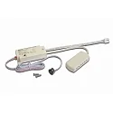 Bewegingsmelder PIR 2S MINI - FOR LED 24V PLUG LUMINAIRES ingebouwde versie, met aansluitdoos, met stekker, 11-voudig, wit