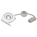 Inbouwarmatuur SR 68-LED draaibaar, set van 1, UGR < 19 IP44, transparant, wit dimbaar 7,5W 800lm 4000K CRI 90-100