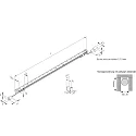 Hera Opbouw armatuur LED PIPE rond, roteerbaar IP20, aluminium, opaal dimbaar