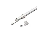 Rotatable, round LED surface moount luminaire LED PIPE F, homogeneous area light, 91cm, 17.0W 3000K