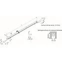 Hera Rotatable, round LED surface moount luminaire LED PIPE F, homogeneous area light, 121cm, 22.3W 4000K
