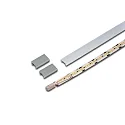 LED area lightbar LED 2-Link FLOOD, 60cm, for LED 2-Link profiles, CRi>95, 10.4W 3000K 600lm 120°, anodised alu