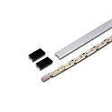 LED area lightbar LED 2-Link FLOOD, 90cm, for LED 2-Link profiles, CRi>95, 16.1W 3000K 930lm 120°, black
