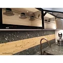 Hera furniture luminaire up / down IP20, stainless steel, opal dimmable