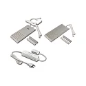 Onderbouwarmatuur L-PAD dimbaar, bedienbaar met gebaren IP20, aluminium, transparant dimbaar 15W 480lm 3000K CRI 90-100 22cm