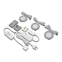 Inbouwarmatuur DYNAMIC FR 78-LED rond, set van 3, Tunable White IP20, rvs, opaal dimbaar 12W 810lm 2700-5000K CRI 90-100