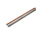 LED glass edge profile, single / double sided for panes of glass with 0.3-1.3cm thickness, 86cm