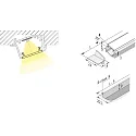 Hera Profiel PROFILE A 24 asymmetrisch, aluminium