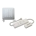 Radio wandschakelaar SINGLE COLOUR DIM ZIGBEE / ALEXA - 24V set van 1, kinetisch, ZigBee-besturingssignaaluitgang (WiFi)
