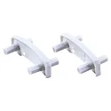 Directe verbinder MECANO set van 2, wit