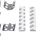 Onderbouwarmatuur MECANO lang IP20, wit dimbaar 15W 1000lm 3000K CRI 82 100cm